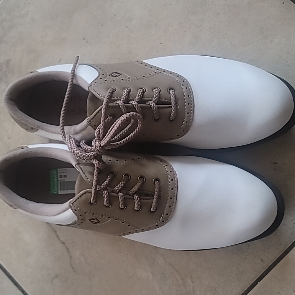 Y2K Iconic Footjoy Golf Classic Traditional  Oxford Shoes SZ 7.5